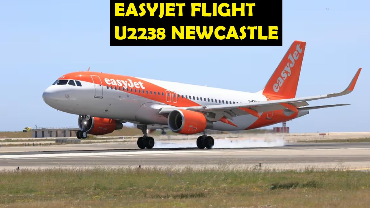 EasyJet Flight U2238 Newcastle