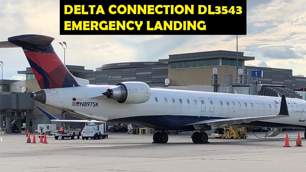 Delta Connection DL3543 Emergency Landing