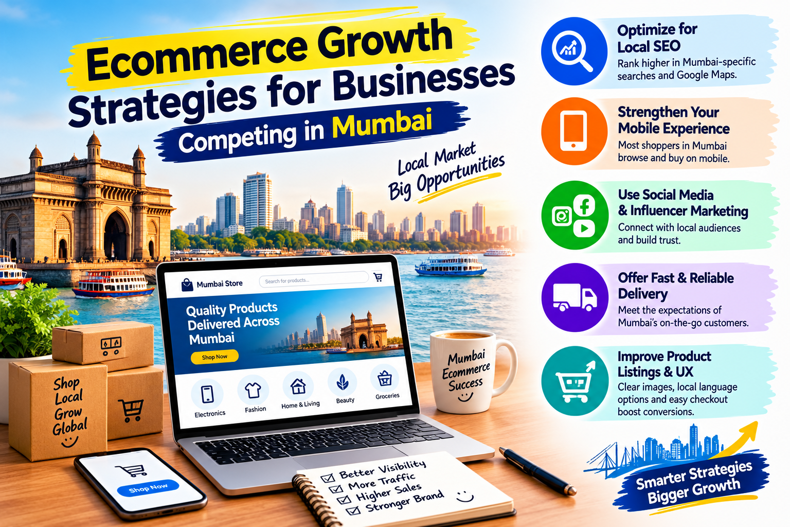Ecommerce Growth Strategies for Businesses Competing in Mumbai
