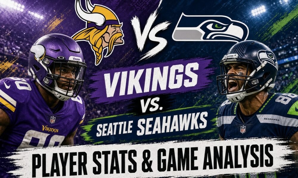 Minnesota Vikings vs Seahawks Match Player Stats
