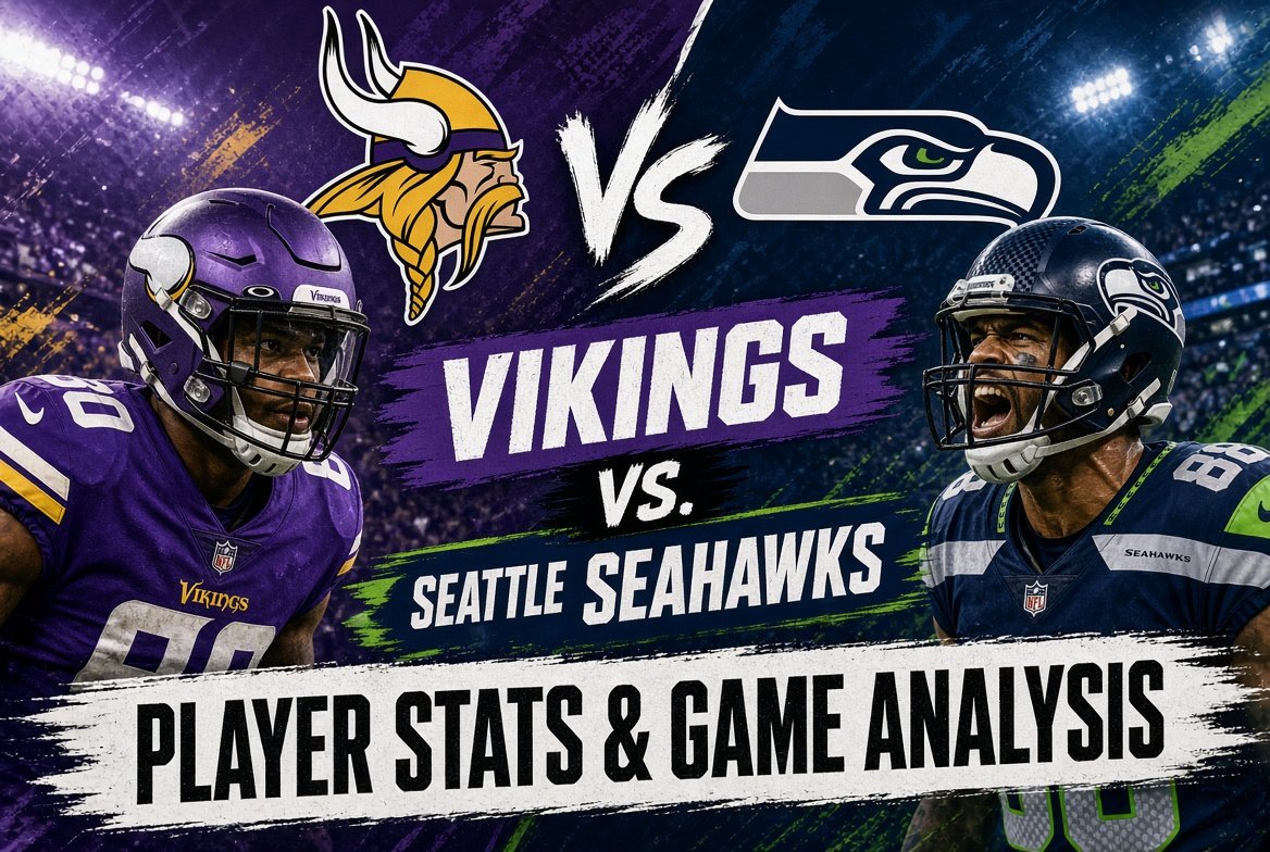 Minnesota Vikings vs Seahawks Match Player Stats